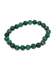 Load image into Gallery viewer, Ruby zoisite bracelet set
