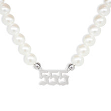 Load image into Gallery viewer, Angel Number Pearl Necklace
