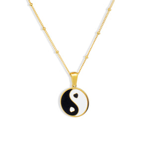Yin Yang Gold Necklaces