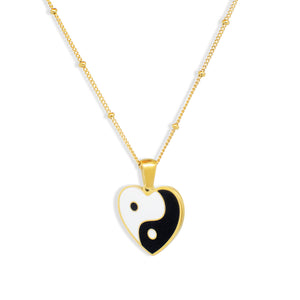 Yin Yang Gold Necklaces